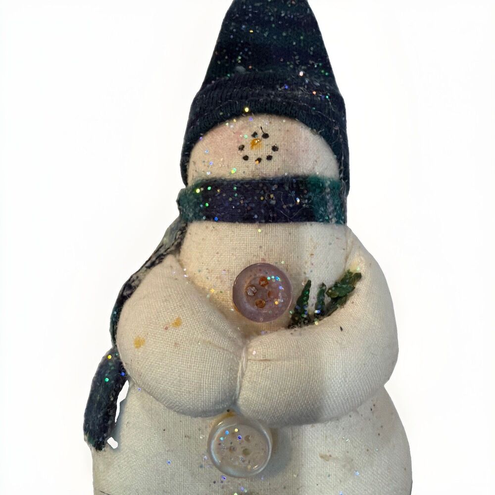 VTG Collectible Creations Snowman Plush Ornament
